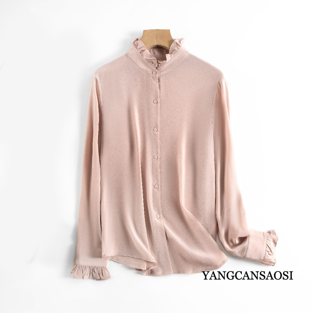 Chemise à manches longues et c - Shirt Camp Collar avis et prix