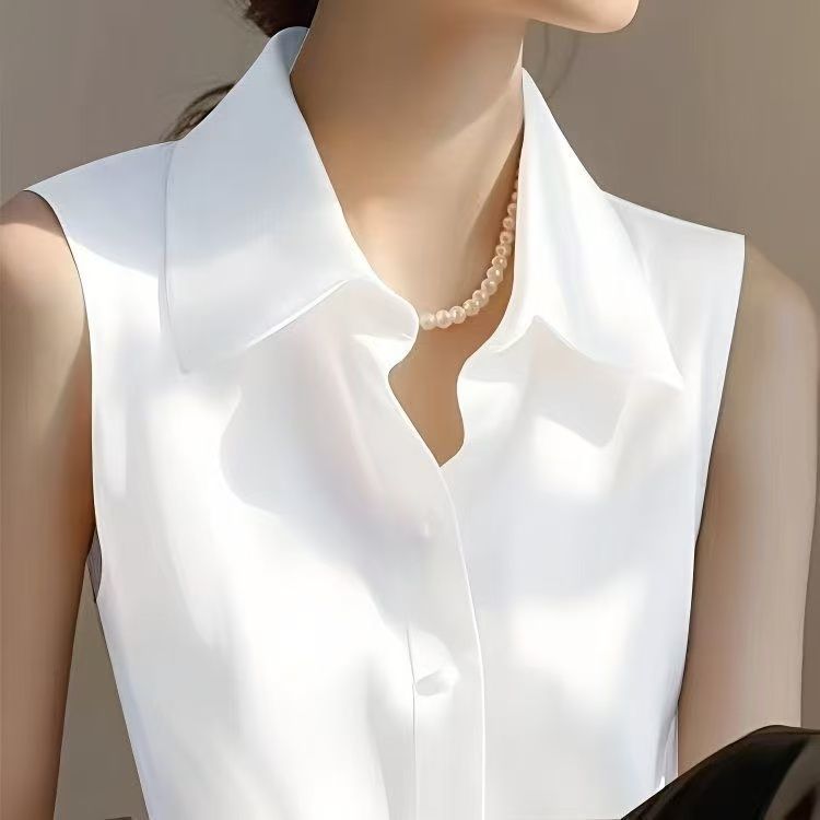 Gilet sans manches à col POLO  - Shirt Camp Collar avis et prix