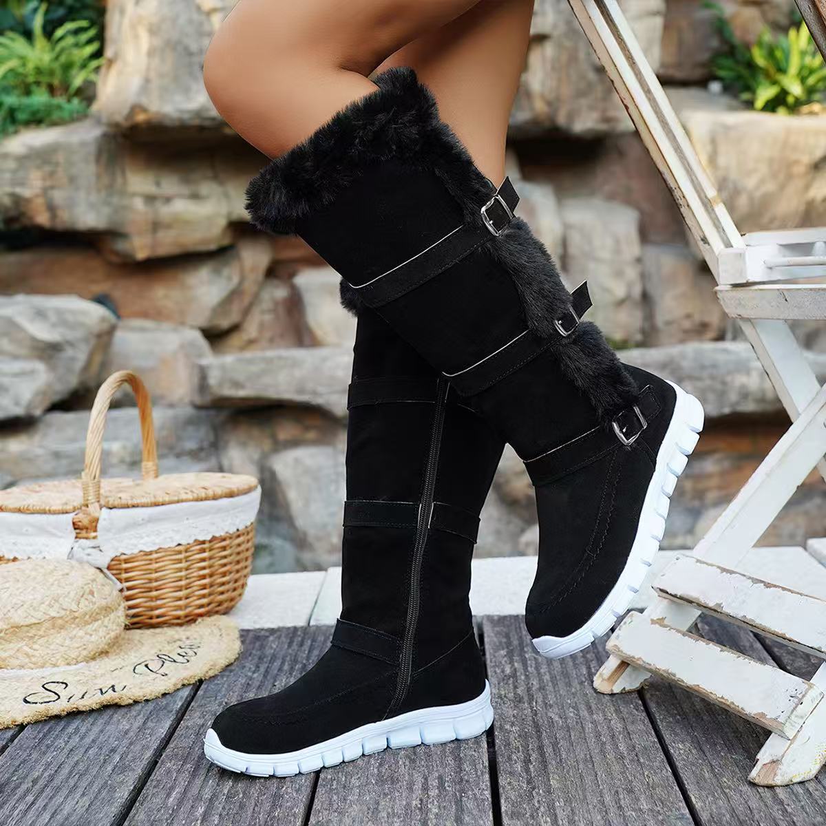 Femmes sur le genou bottes 202 - Espadrille Slip On avis et prix