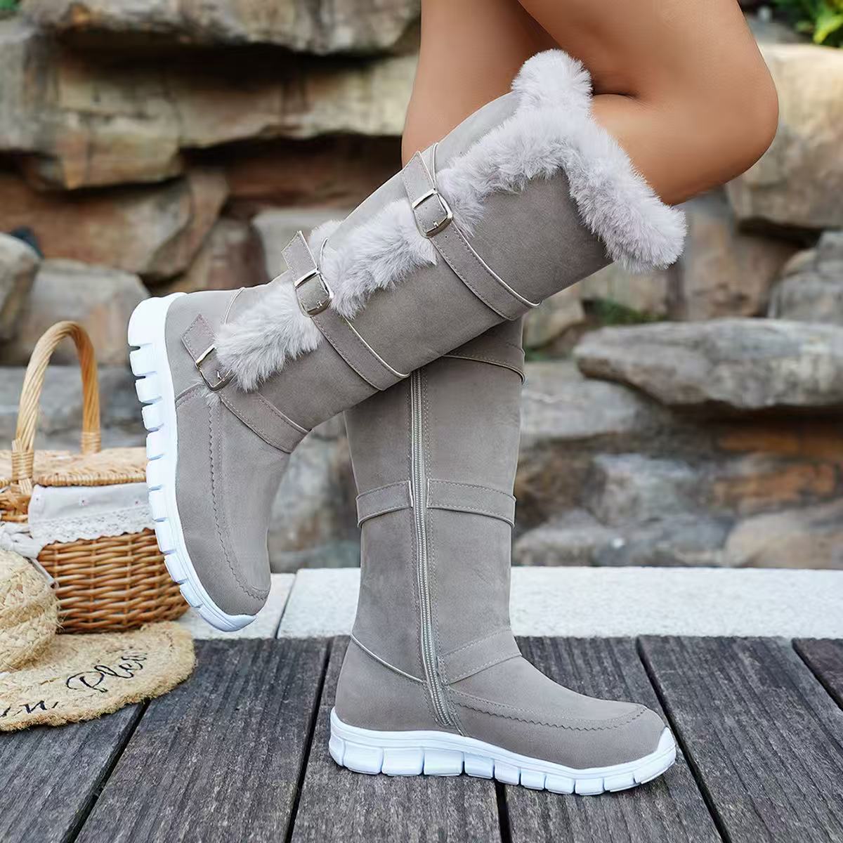 Femmes sur le genou bottes 202 - Espadrille Slip On avis et prix