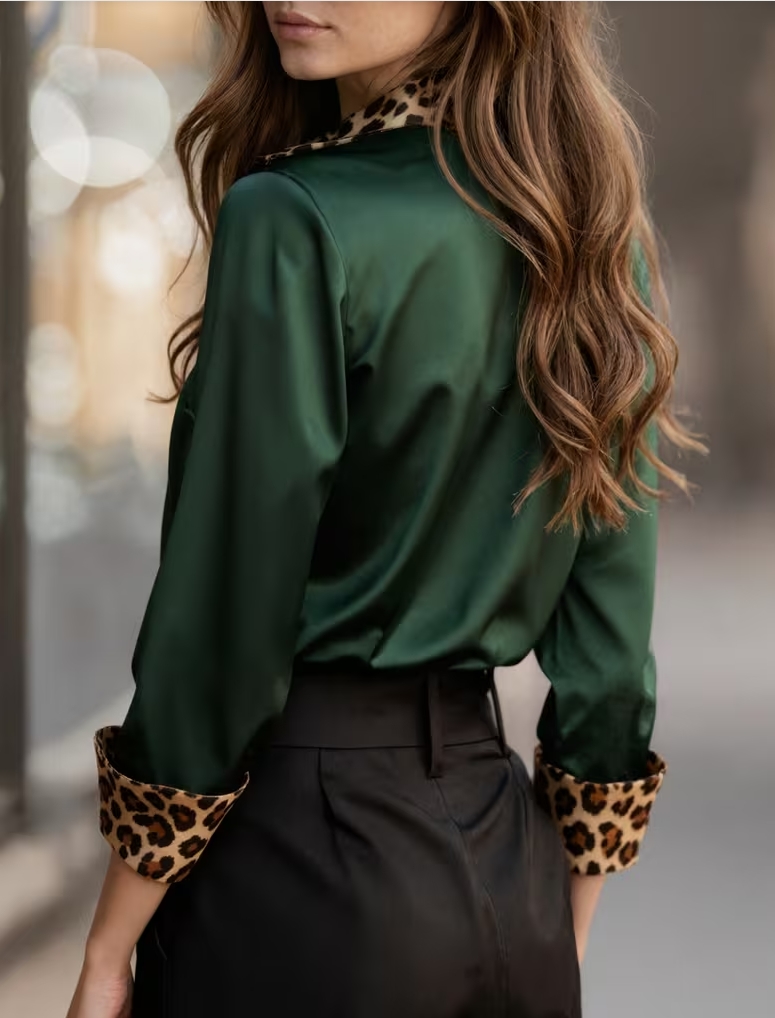 Chemise boutonnée élégante à m - Shirt Camp Collar avis et prix
