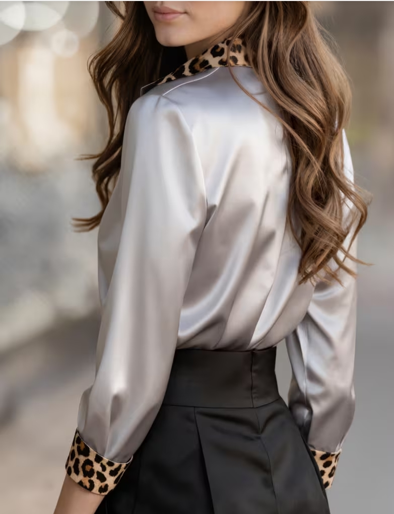 Chemise boutonnée élégante à m - Shirt Camp Collar avis et prix